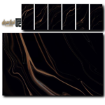 سرامیک فیدلیا مشکی پولیش 120*60