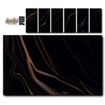 سرامیک دلموره مشکی مات 120*60